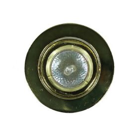 4 Inch 12V Round Ceiling Light with Metal, Antique Brass