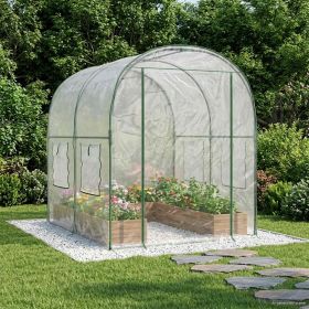 Greenhouse with Frame 62.99 x 78.74 x 75.79 in PVC Transparent