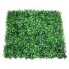 Artificial Boxwood Panel UV 24pcs Boxwood Hedge Wall Panels Artificial Grass Backdrop Wall 20" X 20" 4 cm Green Grass Wall Fake Hedge for Decor Pri
