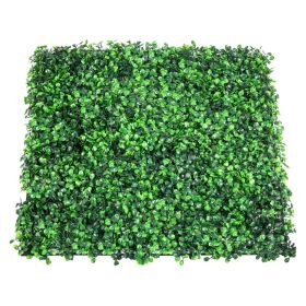 Artificial Boxwood Panel UV 24pcs Boxwood Hedge Wall Panels Artificial Grass Backdrop Wall 20" X 20" 4 cm Green Grass Wall Fake Hedge for Decor Pri