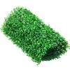 Artificial Boxwood Panel UV 6pcs Boxwood Hedge Wall Panels, Artificial Grass Backdrop Wall 20" X 20" 4 cm Green Grass Wall, Fake Hedge for Decor Pr