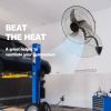 Wall Mount Fan, 20 Inch, 3-speed High Velocity Max. 4650 CFM Oscillating Industrial Wall Fan, Commercial or Residential for Warehouse, Greenhouse, Wo