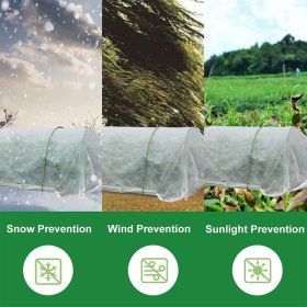 Floating Row Covers Frost Cloth for Freeze Protection, Winter Garden Frost Cover for Plants (size: 0.9oz,7*25ft)